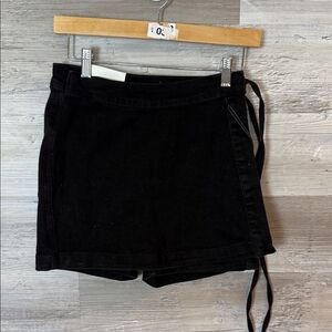 Judy Blue High Waist Black Denim Skorts